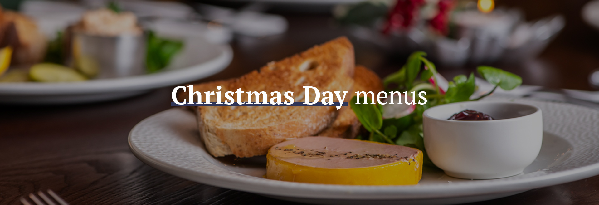 Christmas Day Menu at The Mitre