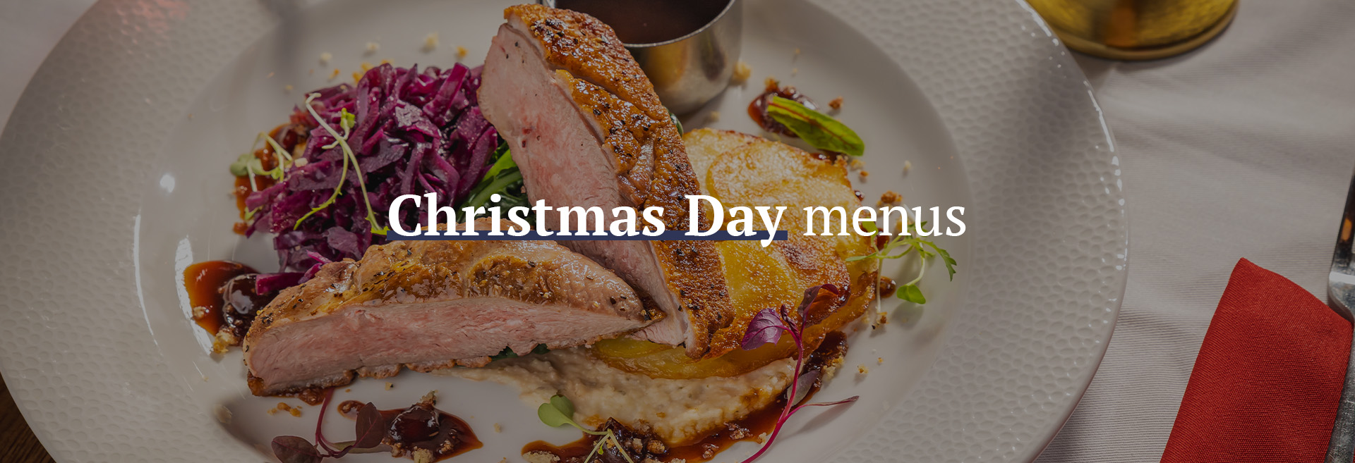 Christmas Day Menu at The Mitre